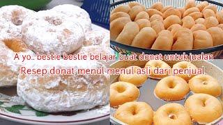 Resep donat lembut menul menul||donat ekonomis cocok untuk dijual