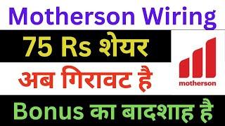 Motherson Sumi Wiring Latest News | Motherson Sumi Wiring Share News | Motherson Sumi News Today