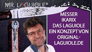 IKARIX, das Laguiole-Taschenmesser für die Lebenskämpfer unter uns, David Dauvillaire