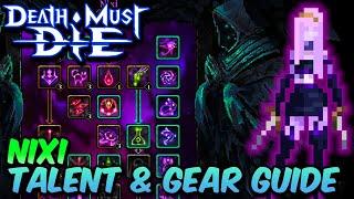 NIXI Gear Guide & Talent Tree Overview | Death Must Die