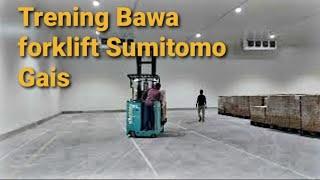 Training Operator baru utk unit forklift Reactruck Sumitomo di Ruangan Ciller  pasuruan Cimory