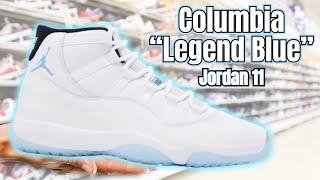 Jordan 11 Columbia "Legend Blue" (2nd Option) On foot & Review