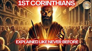 The Complete Story The Book of 1st Corinthians  Like You've Never Seen It Before