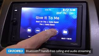 Sony XAV-V10BT Display and Controls Demo | Crutchfield Video