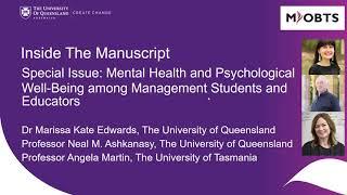 MOBTS  Mental Health & Psychological Well Being Among Management Students & Educators