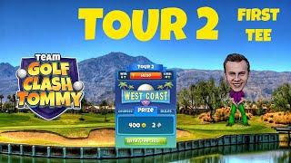 Golf Clash tips, Hole 1 - Par 4, Santa Ventura - West Coast, Tour 2 - GUIDE/TUTORIAL