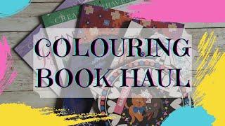 ADULT COLOURING BOOK HAUL (Amazon)