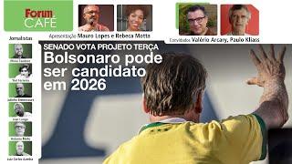 Senado: Bolsonaro candidato em 26 | Moraes: xeque-mate em Musk | Marçal empata com Boulos | Café