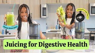 Juicing for Digestive Health | Cheap Veggie Detox |  Green Juice for Gut Health