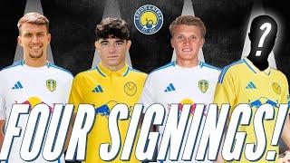 WHO are the FOUR SIGNINGS LEEDS fans have been PROMISED! TRANSFER NEWS!