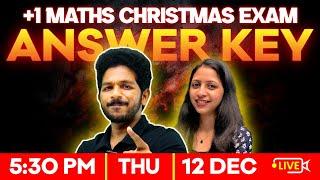 Plus One Maths Christmas Exam | Answer Key | Exam Winner +1