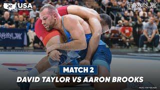 David Taylor vs. Aaron Brooks | 2023 Final X Round 2