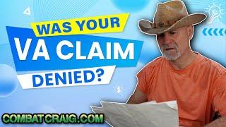 VA Claim Denied? Here's What to do Next