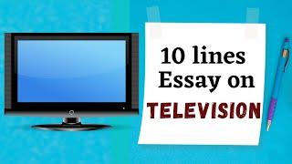 Television essay writing | Essay on television 10 lines | Short essay on television