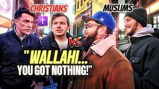 NYC HOT DEBATE‼️Group of Christians DEBATES Shaykh Uthman & @SonnyFazio [MUST WATCH!]