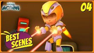 BEST SCENES of VIR THE ROBOT BOY | New Episode | Animated Series For Kids | #04 | WowKidz Action