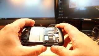 SD card insert & remove from Blackberry 8900