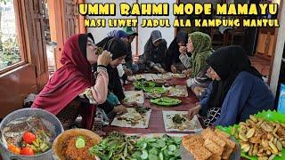 TIBA-TIBA HUJAN DERAS, MENIKMATI NASI LIWET BERSAMA KELUARGA | MANGPEP VLOG