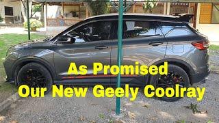 As promised Our new Geely Coolray.