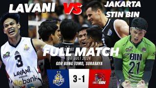 FULL MATCH JAKARTA STIN BIN VS LAVANI ALLOBANK ADU SMASH MBLEDOS #jakartastinbin #lavani