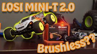 Losi Mini- T 2.0 Brushless Upgrade [Spektrum Firma Brushless Motor]