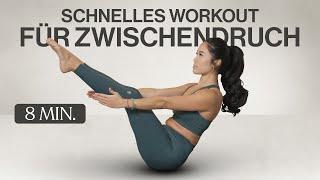 8 Minuten Power Yoga: Schnelles Workout für zwischendurch