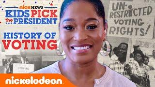  Keke Palmer Explains the History of Voting | Nick News: Kids Pick the President