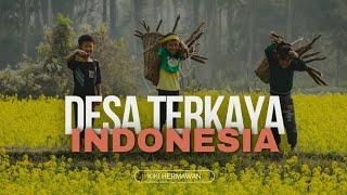 LUAR BIASA INILAH DESA TERKAYA DI INDONESIA