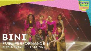 [4K] Full Performance: BINI on Korea Travel Fiesta 2021