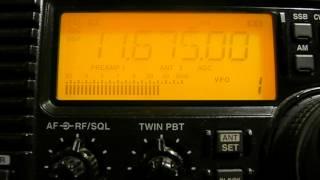 11675khz, RADIO OKAPI,Dhabbaya,UAE,French/Lingala.