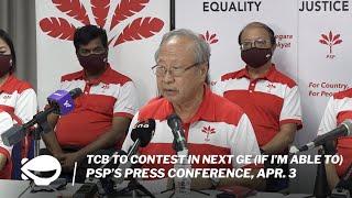 Tan Cheng Bock to contest in next GE "If I'm able to"