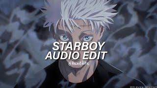 Starboy (Sped Up) - The Weeknd [Edit Audio]