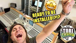 WE DID IT!! I LEARNED TO SET UP THIS HUGE CONSOLE IN MY WORKSHOP - LAWO MC2 82 RESTORATION EP. 11