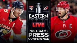 Carolina Hurricanes and Florida Panthers Post Game Press Conference
