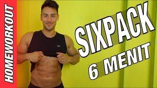 LATIHAN SIXPACK DI RUMAH DALAM 6 MENIT