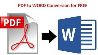 How to convert PDF to Word Without Software Online OCR - 100% FREE