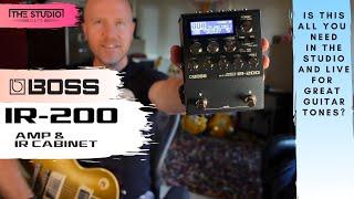 BOSS IR-200 - All Your Guitar Tones For Live And Studio