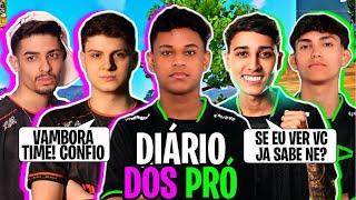 DIÁRIO DOS PROPLAYERS! ESSE TIME DO JAYA ENCAIXOU DEMAIS COM B4BU, EDDY e SPEC! vs BAK, MANOMAX ep.4