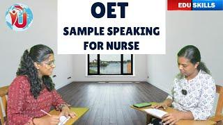 Eduskills OET: Sample Speaking For Nurse