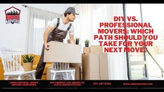 DIY Vs. Professional Movers: Which Path Should You Take for Your Next Move? | Abreu Movers Bronx