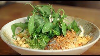 Lemongrass Sea Bass Noodle Salad, by Chef Thuy Pham