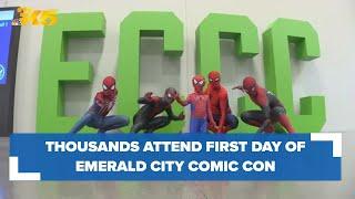 Emerald City Comic Con underway in downtown Seattle