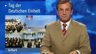 Tagesschau vor 20 Jahren, 03.10.2004 - Jan Hofer, Gerhard Delling