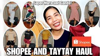 MIRANG DAMIT SA SHOPEE AND TAYTAY | Clothing Edition | KimBi