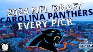 Carolina Panthers Draft Picks - 2024 NFL Draft (Xavier Legette, Jonathon Brooks & More!!!)