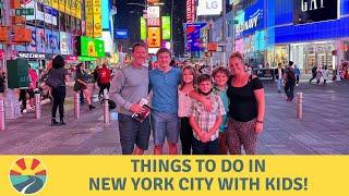 Things to do in New York City with Kids!  ️