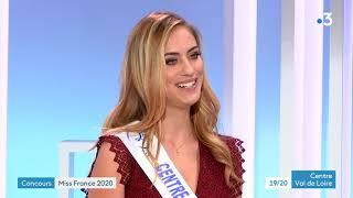 Miss Centre-Val de Loire invitée du journal régional de France 3 Centre-Val de Loire