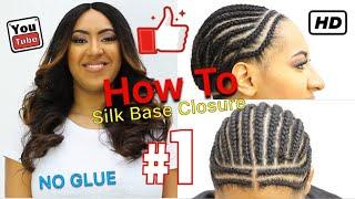 (Detailed) HOW TO SEW IN A GLUELESS  SILK BASED CLOSURE AND WEAVE SEW IN 2024 #sewins