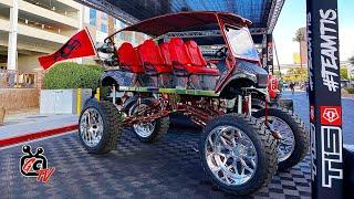 Crazy SEMA Golf Cart Build - GolfCartingTV