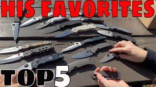 the very BEST Spyderco knife (according to him)